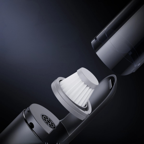 Aspirateur De Voiture Sans Fil — Aspiration 4000Pa Pour Un Nettoyage Pratique
