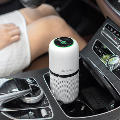 Tragbarer Luftreiniger für das Auto – Leiser Ionisator & USB-wiederaufladbar 