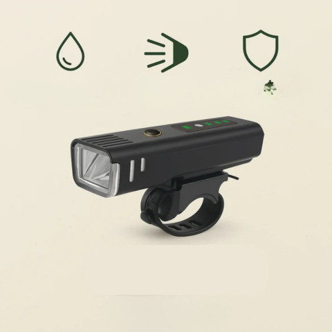 250 lumenové predné svetlo na bicykel - zvýšená viditeľnosť a bezpečnosť v noci