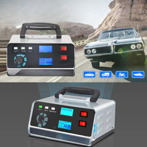 Intelligent batterilader 12 V 30 A/24 V 15 A - stabil ytelse og utvidet kompatibilitet