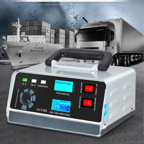 Intelligent batterilader 12 V 30 A/24 V 15 A - stabil ytelse og utvidet kompatibilitet
