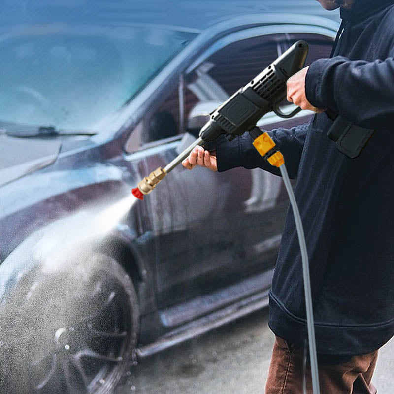 Draagbare hogedrukreiniger - snel onderhoud & waterbesparing