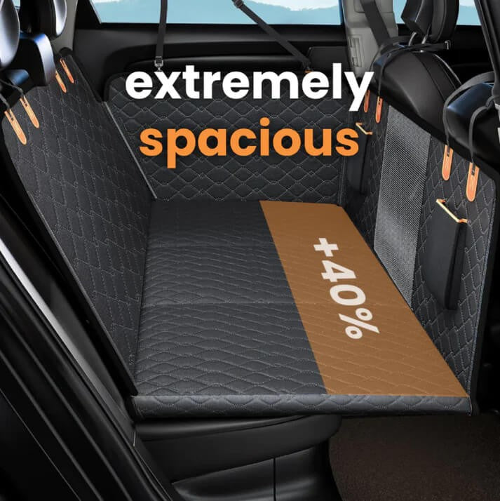 Dog Car Seat Cover – Waterproof & Non-Slip With Safety Harness 