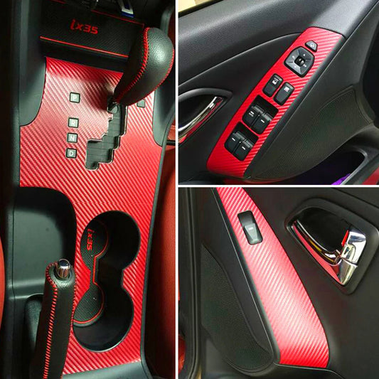Karbonfiberklistremerker for Hyundai ix35 (2010-2017) — Sportstil og beskyttelse 