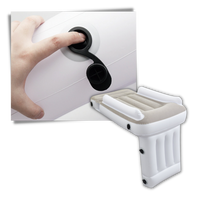 Opblaasbaar kinderbed - Reiscomfort & Snelle Installatie