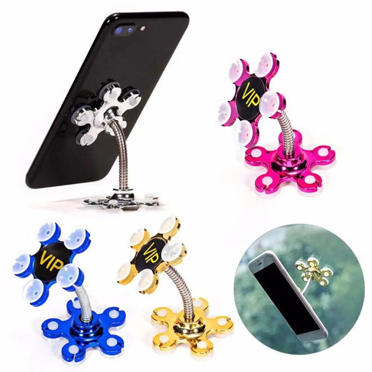 Stöd för telefon med ultra stark sugkopp 