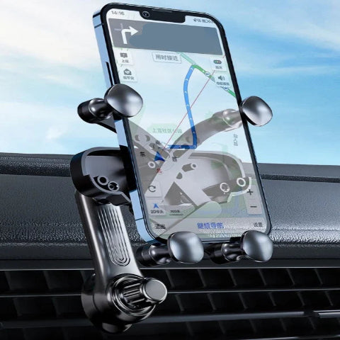 Soporte de teléfono rotativo para coche 